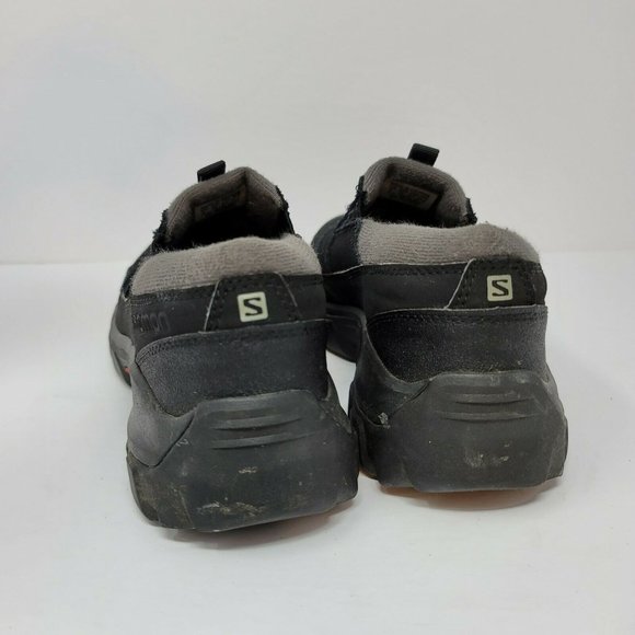 Salomon Mens Black Slip On Comfort Casual Shoe 6.5 - Picture 4 of 10